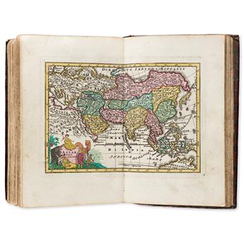 WEIGEL, JOHANN CHRISTOPH. Atlas Portatilis, oder Compendieuse Vorstellung der Ganzen Welt, in Einer Kleinen Cosmographie.